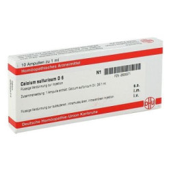 Calcium Sulfuricum D 6 Ampullen (10X1 ml) – PZN 2826371