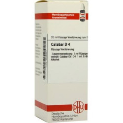 Calabar D 4 Dilution (20 ml) – PZN 4208387
