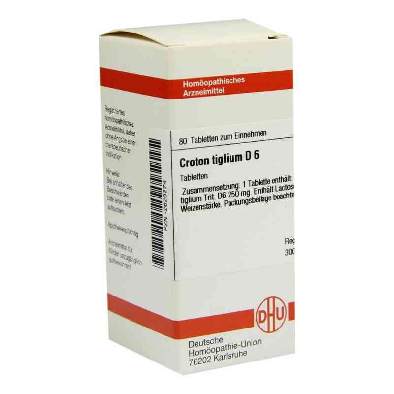 Croton Tiglium D 6 Tabletten (80 stk) – PZN 2629274