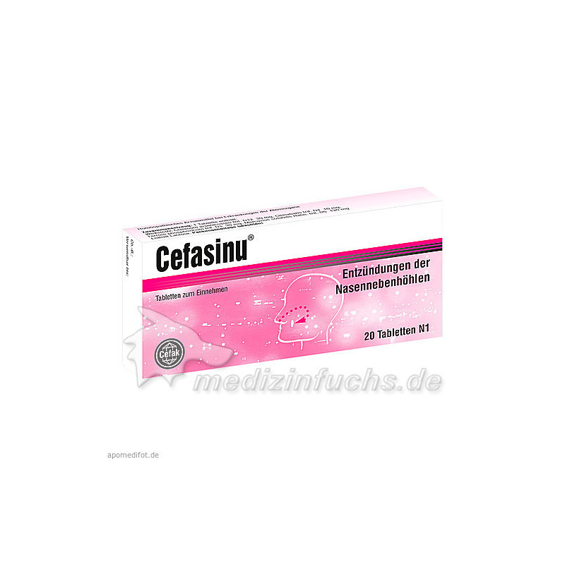 Cefasinu, 20 ST – PZN 180686