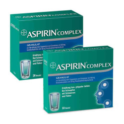 Aspirin Complex Granulat Sparpaket (20 + 10 stk) – PZN 8010002