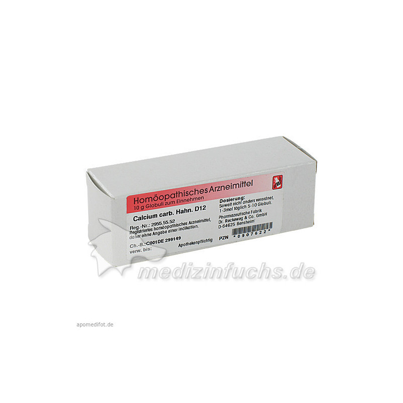 Calcium carbonicum Hahnemanni D12, 10 G – PZN 907622