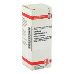 Chininum Arsenicosum D 6 Dilution (20 ml) – PZN 2117491