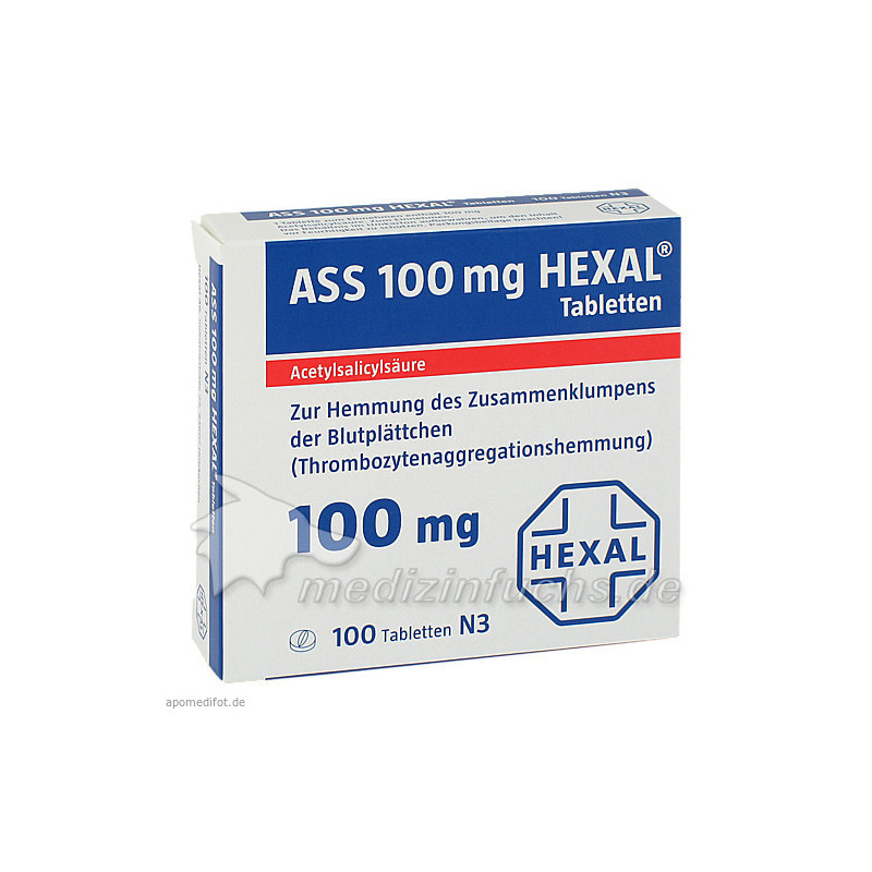 ASS 100 HEXAL, 100 ST – PZN 7402210