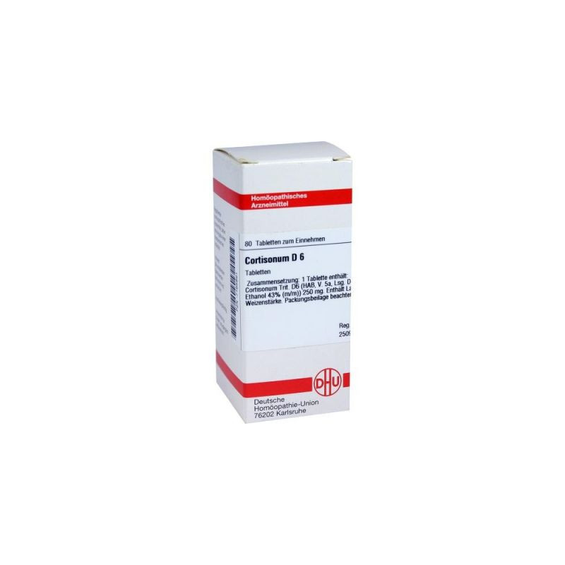 Cortisonum D 6 Tabletten (80 stk) – PZN 7165891