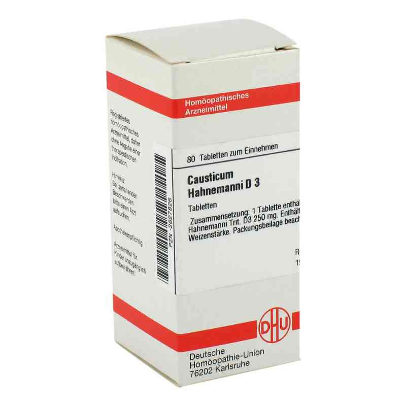 Causticum Hahnemanni D 3 Tabletten (80 stk) – PZN 2627826