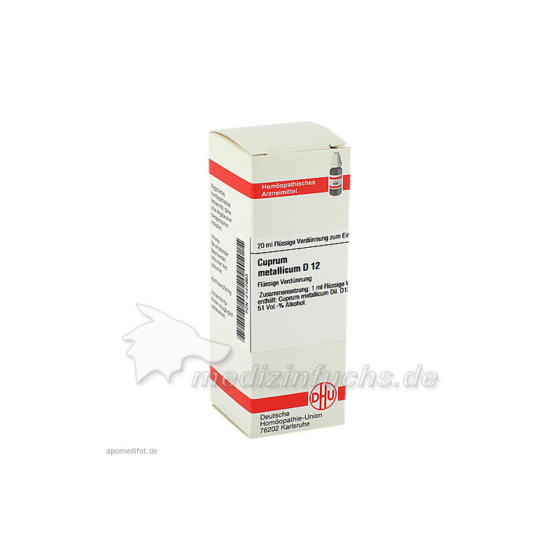 CUPRUM MET D12, 20 ML – PZN 2127963