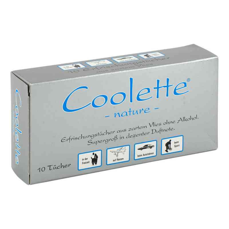 Coolette Nature Erfrischungstücher Vlies (10 stk) – PZN 5553732
