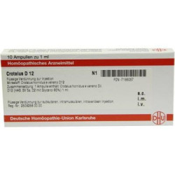 Crotalus D 12 Ampullen (10X1 ml) – PZN 7166057