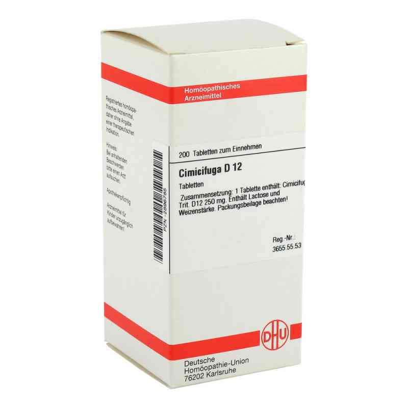 Cimicifuga D 12 Tabletten (200 stk) – PZN 2896785