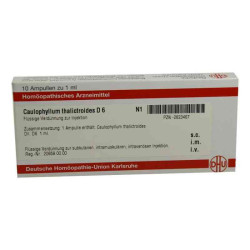 Caulophyllum Thalictroides D 6 Ampullen (10X1 ml) – PZN 2823467