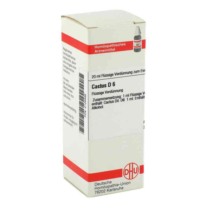 Cactus D 6 Dilution (20 ml) – PZN 2125585