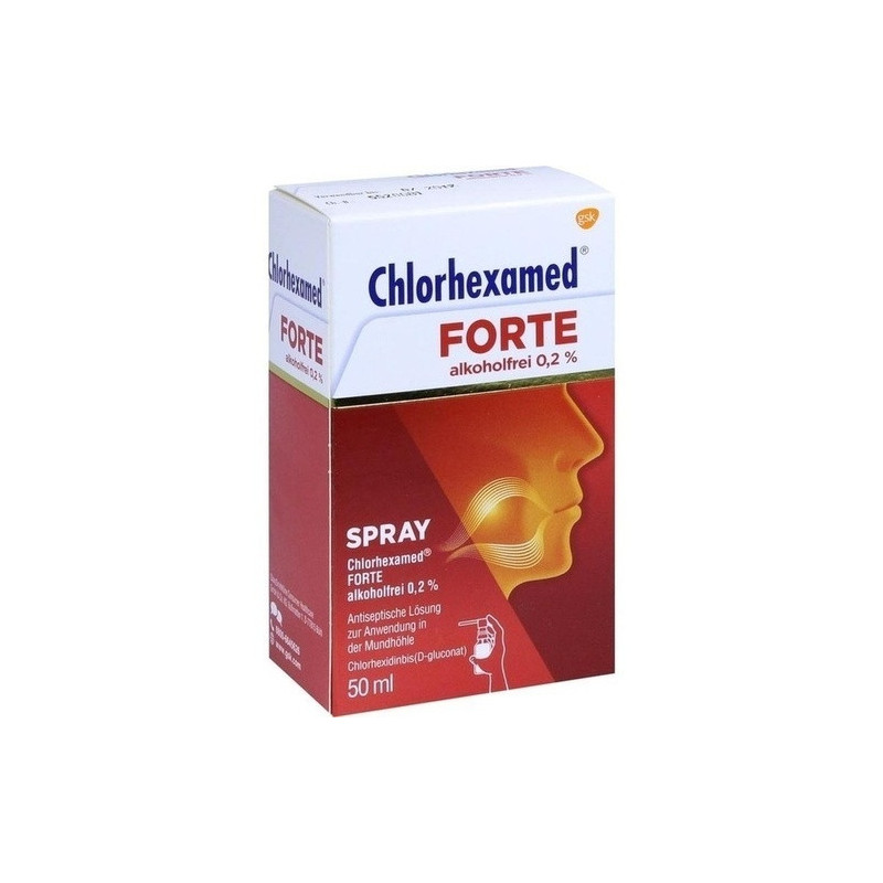 Chlorhexamed FORTE alkoholfrei 0.2% Spray, 50 ML – PZN 713970
