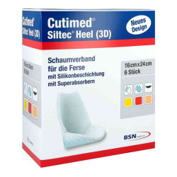 Cutimed Siltec Heel 3d 16x24 cm Kompressen (6 stk) – PZN 7342353