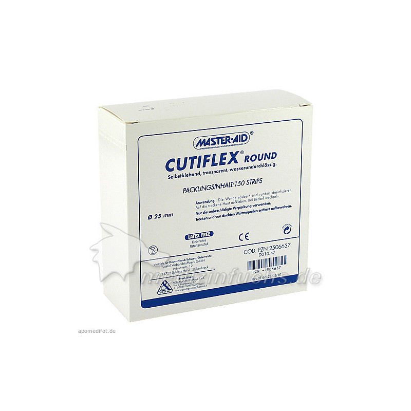 CUTIFLEX ROUND 22.5mm Strips, 150 ST – PZN 2506637