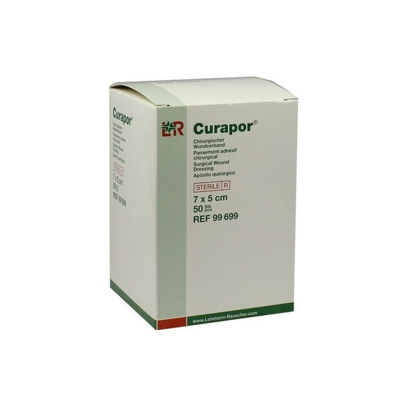 CURAPOR Wundverband steril chirurgisch 5x7 cm, 50 ST – PZN 9512285