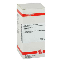 Capsicum D 4 Tabletten (200 stk) – PZN 4210272