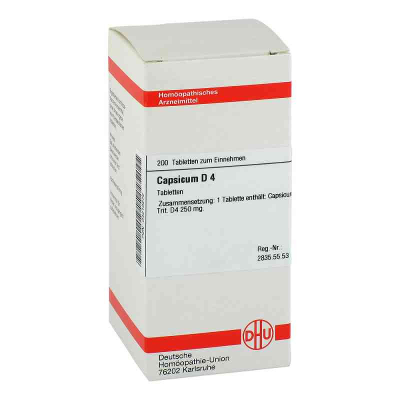 Capsicum D 4 Tabletten (200 stk) – PZN 4210272