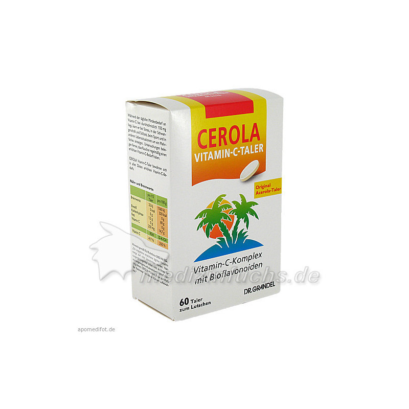 CEROLA VITAMIN-C-TALER GRANDEL, 60 ST – PZN 3106472