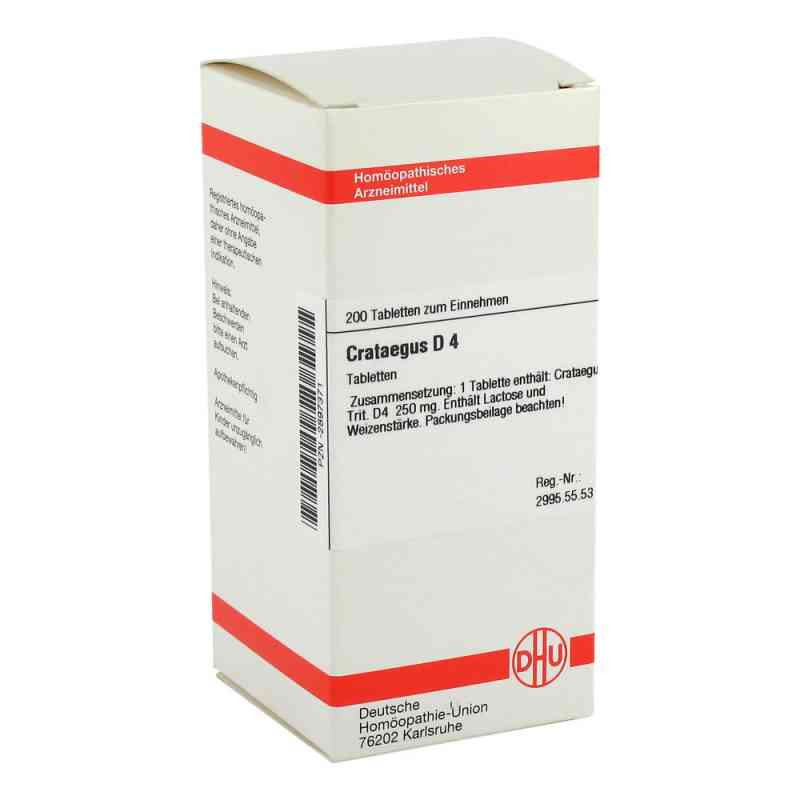 Crataegus D 4 Tabletten (200 stk) – PZN 2897371