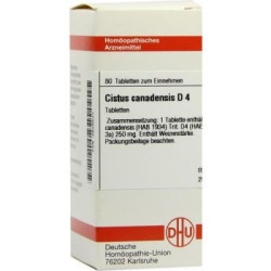 Cistus Canadensis D 4 Tabletten (80 stk) – PZN 2628524