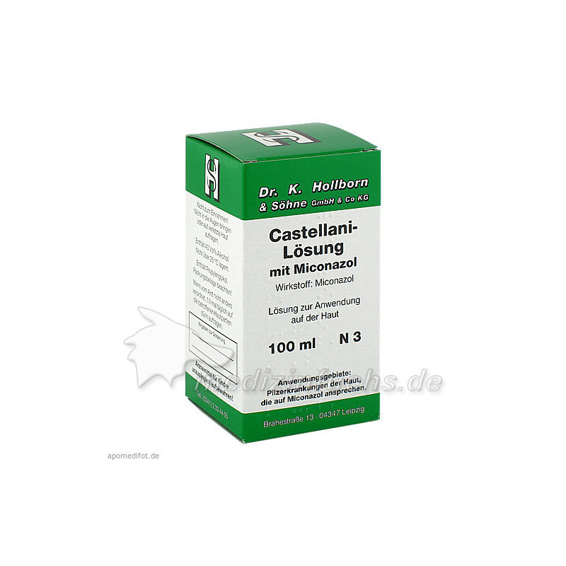 Castellani-Lösung mit Miconazol, 100 ML – PZN 912764
