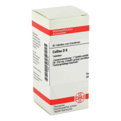 Coffea D 6 Tabletten (80 stk) – PZN 2628719