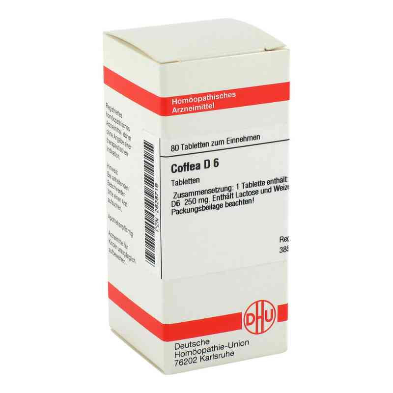 Coffea D 6 Tabletten (80 stk) – PZN 2628719