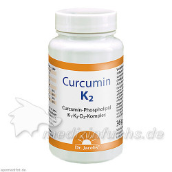 Curcumin K2 Dr. Jacob's, 60 ST – PZN 2647384