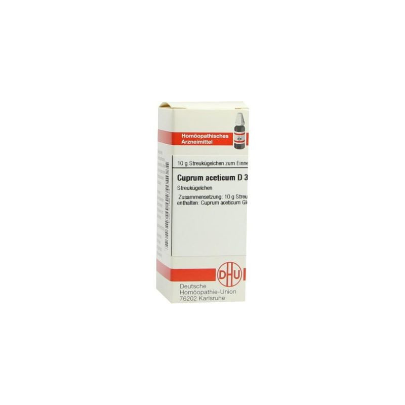 Cuprum Aceticum D 3 Globuli (10 g) – PZN 7166123