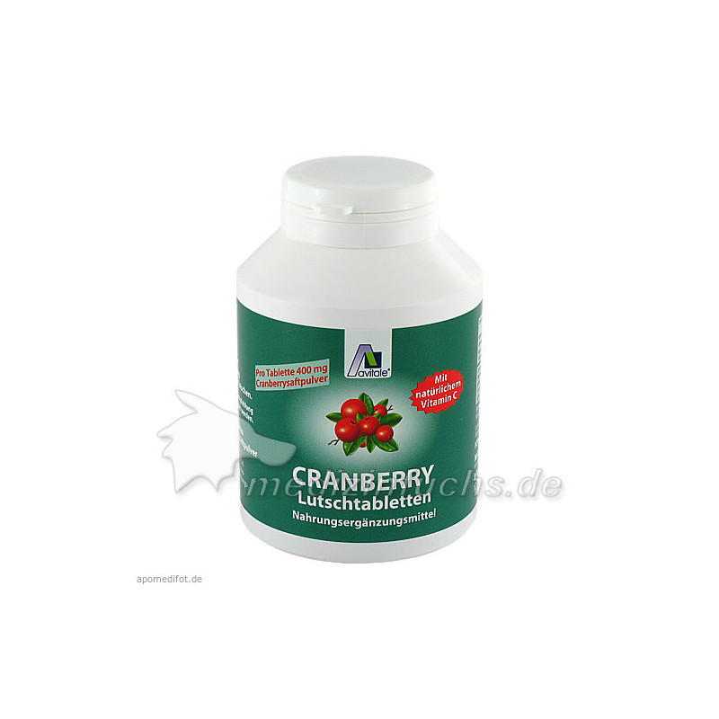 CRANBERRY Lutschtabletten, 120 ST – PZN 1110162