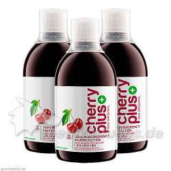 CHERRYPlus Das Original Montmorency Sauerk.-KONZ, 3X500 ML – PZN 12529361