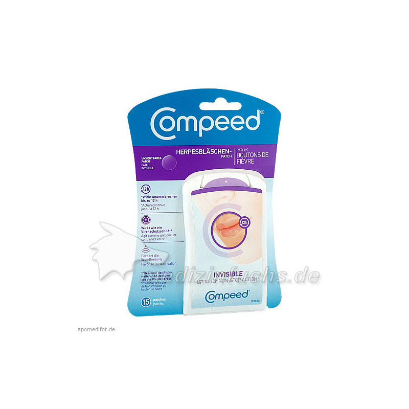 Compeed Herpesbläschen-Patch, 15 ST – PZN 1744889