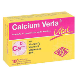 Calcium Verla Vital Filmtabletten (100 stk) – PZN 828383