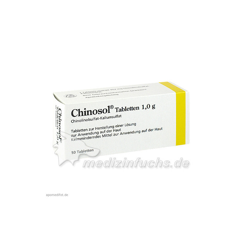 CHINOSOL 1.0g, 50 ST – PZN 207161