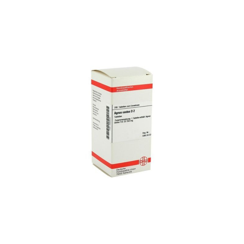 Agnus Castus D 2 Tabletten (200 stk) – PZN 2892534