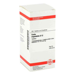 Carbo Vegetabilis D 12 Tabletten (200 stk) – PZN 2812015