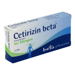 Cetirizin beta (7 stk) – PZN 2156858
