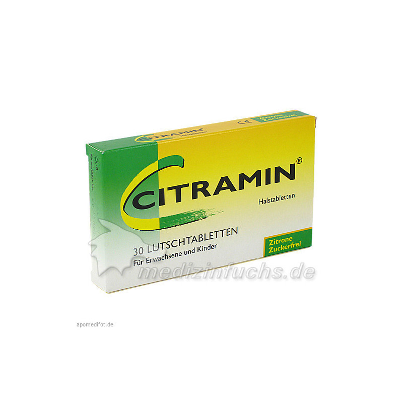 Citramin Halstabletten, 30 ST – PZN 4145149