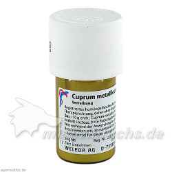 CUPRUM MET PRAEP D 6, 20 G – PZN 1616068