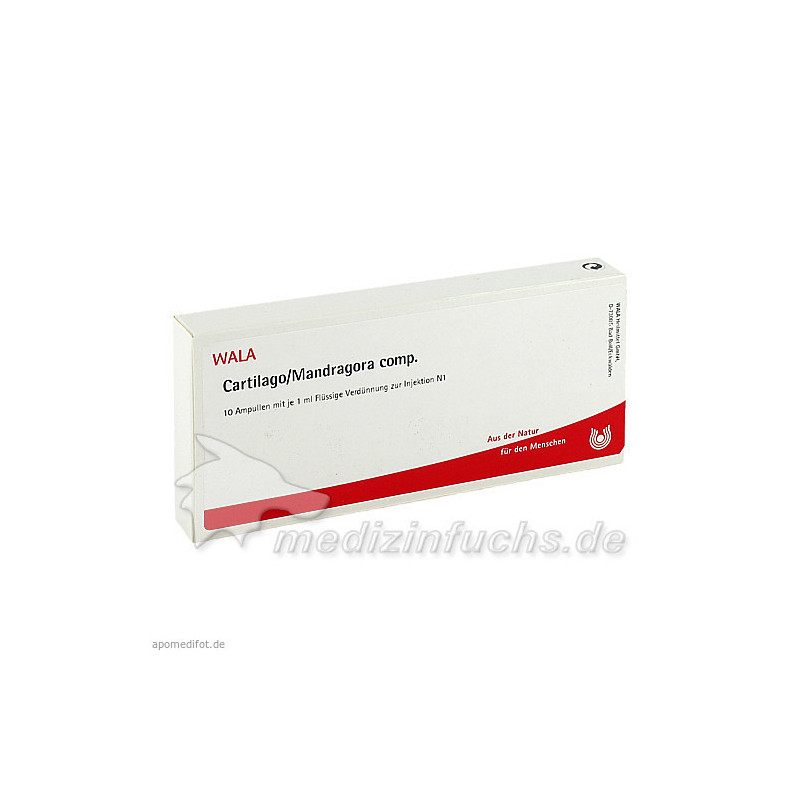 CARTILAGO/MANDRA COMP, 10X1 ML – PZN 1751139