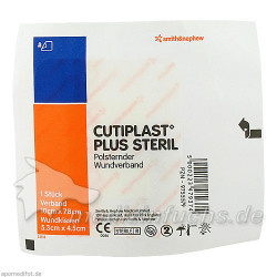 Cutiplast 10x7.8cm plus steril, 1 ST – PZN 9755579