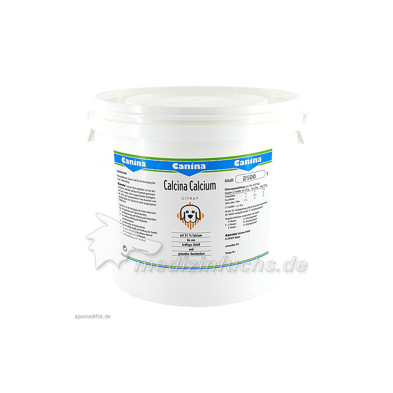 CALCIUM CITRAT, 2500 G – PZN 3345656