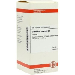 Corallium Rubrum D 4 Tabletten (200 stk) – PZN 4213968