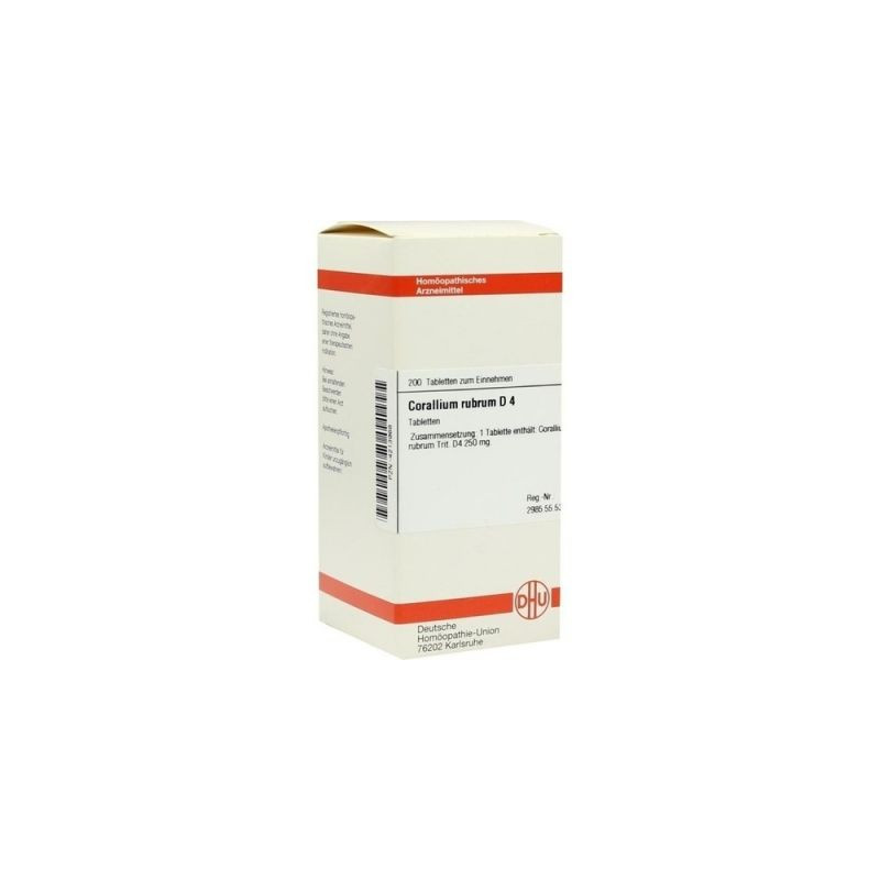 Corallium Rubrum D 4 Tabletten (200 stk) – PZN 4213968