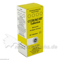 CITROKEHL TABLETTEN, 80 ST – PZN 733116