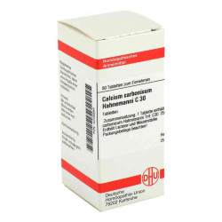 Calcium Carbonicum C 30 Tabletten Hahnemanni (80 stk) – PZN 4208884
