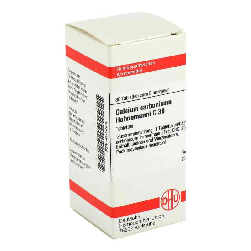 Calcium Carbonicum C 30 Tabletten Hahnemanni (80 stk) – PZN 4208884