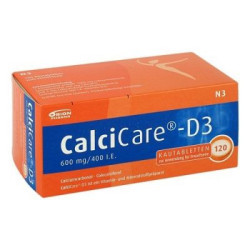 CalciCare-D3 600mg/400 I.E. (120 stk) – PZN 9302671