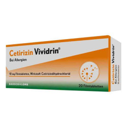 Cetirizin Vividrin 10mg (20 stk) – PZN 12364291